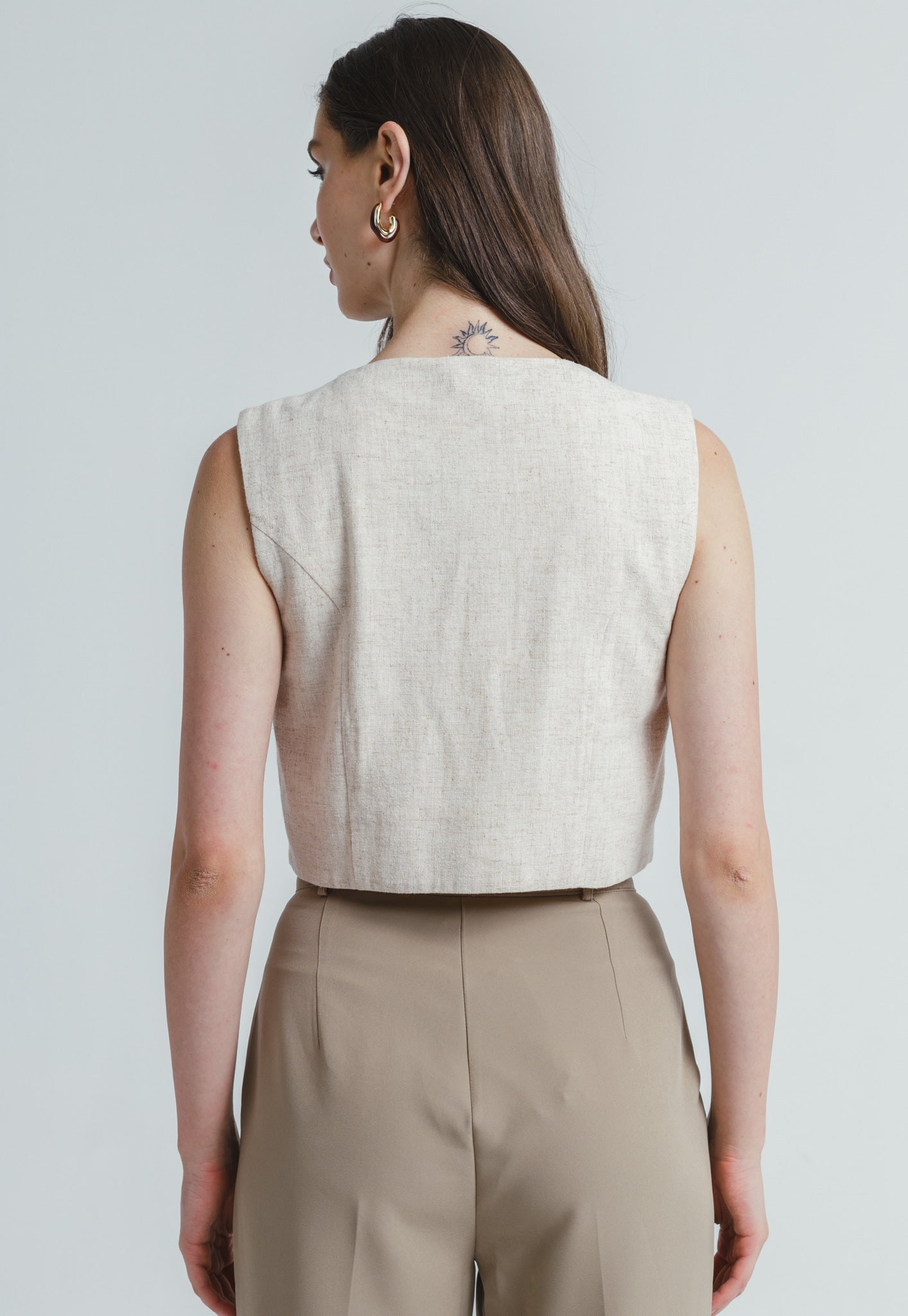 Linen Vest