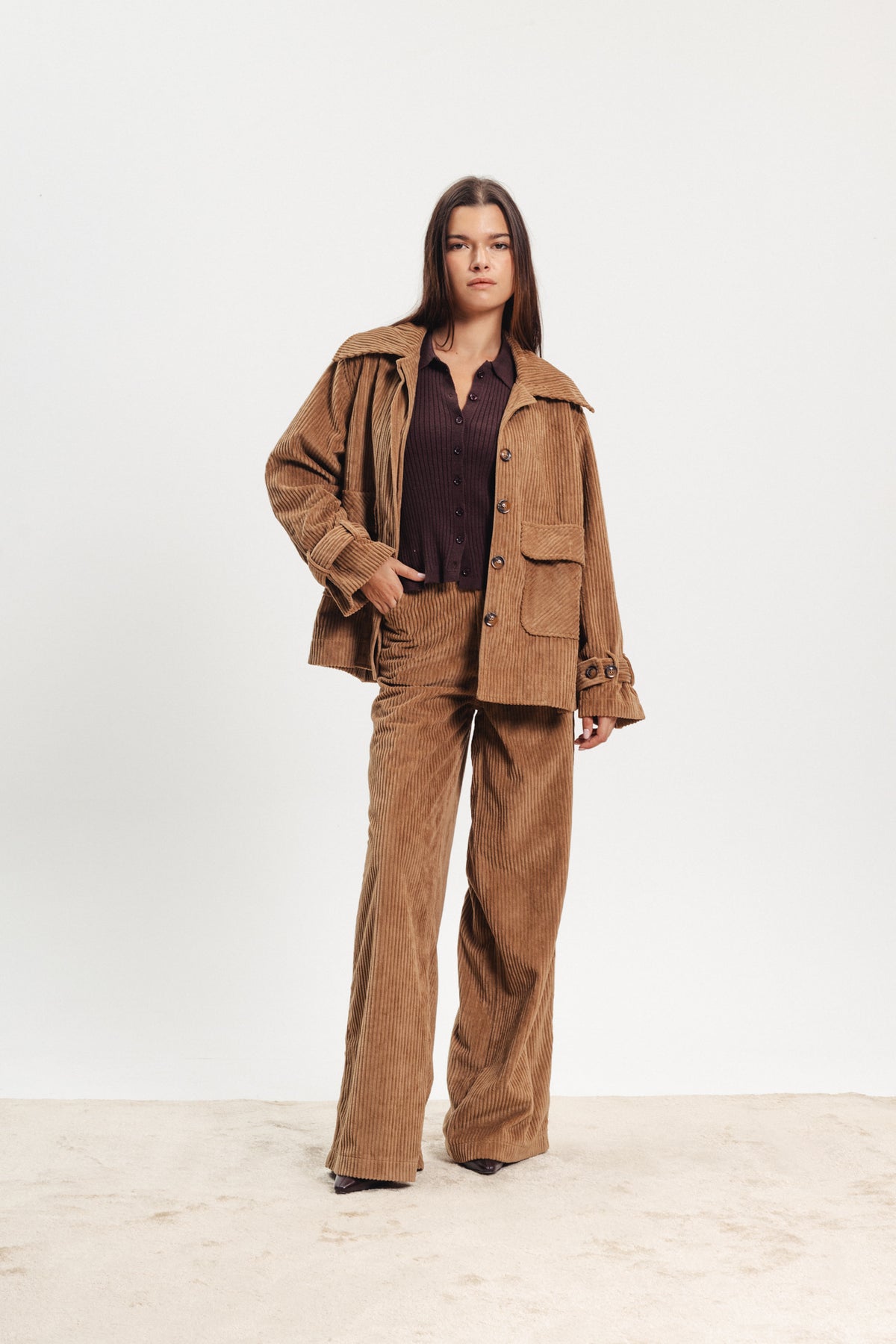 Corduroy Jacket - Honey