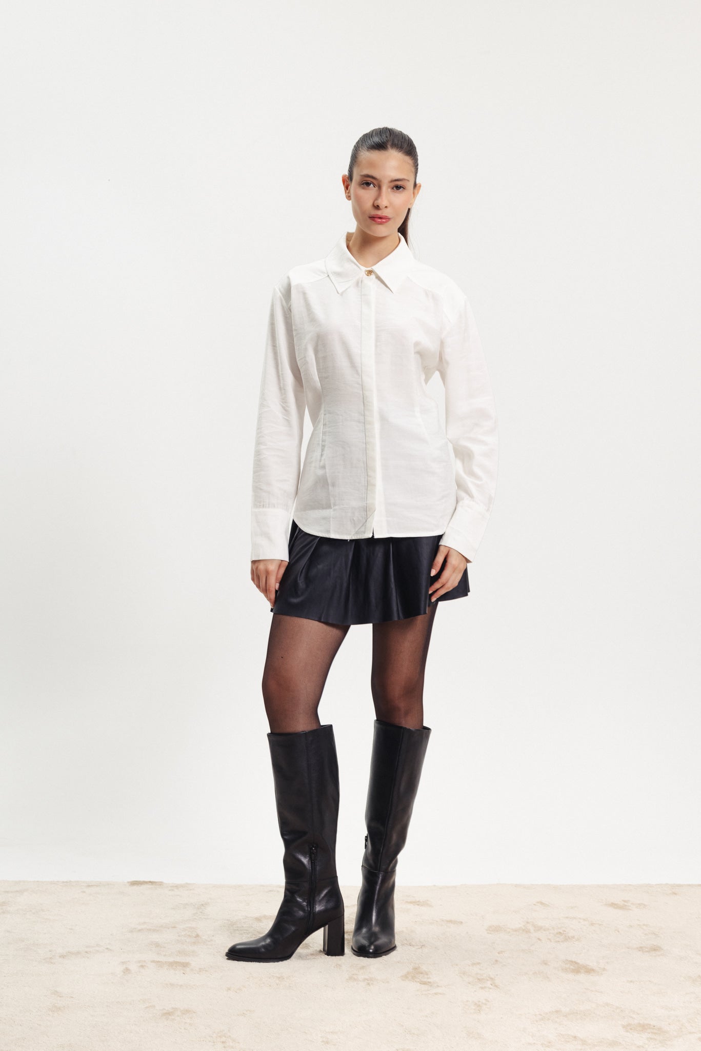 Corset White Shirt
