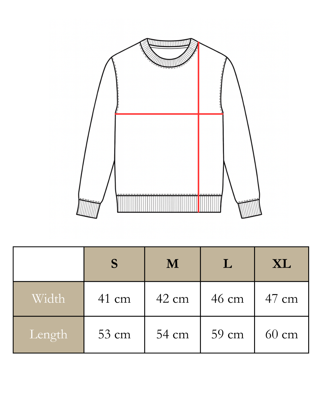 Basic Crewneck Sweater - Off White