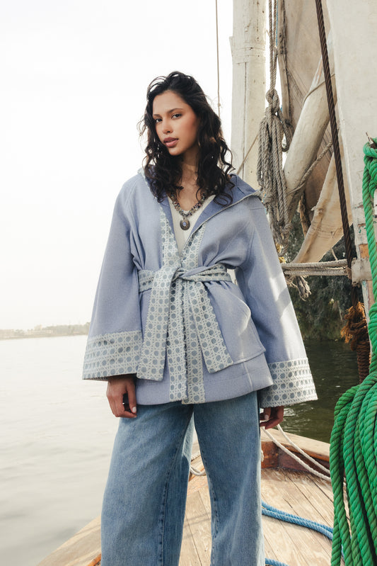 River Blues - Short Abaya