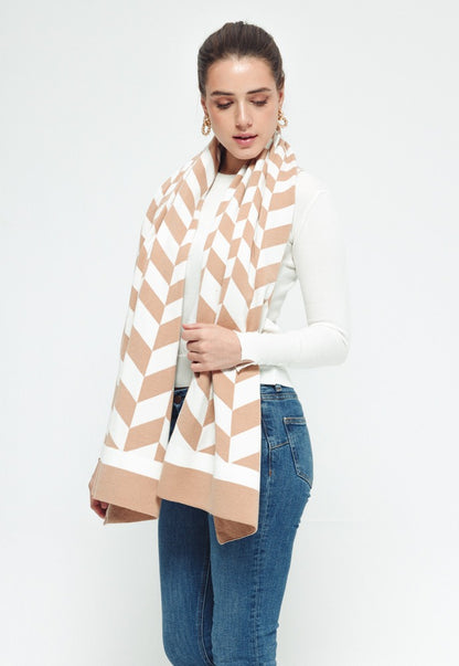 Wool Scarf - Beige