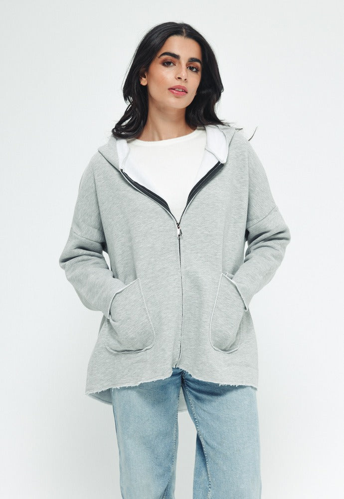 Zip up Jacket - Grey