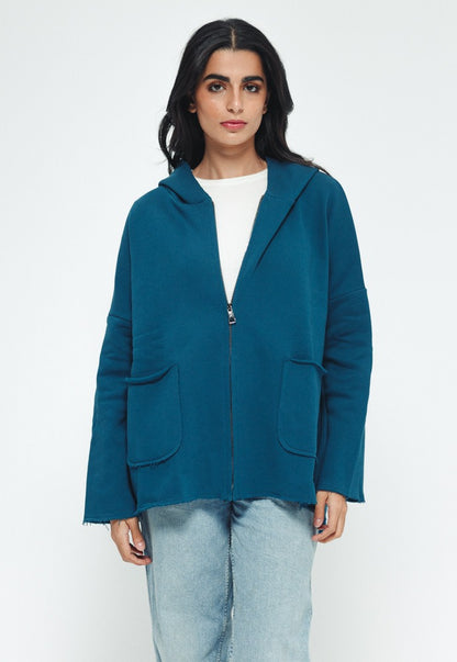 Zip up Jacket - Blue