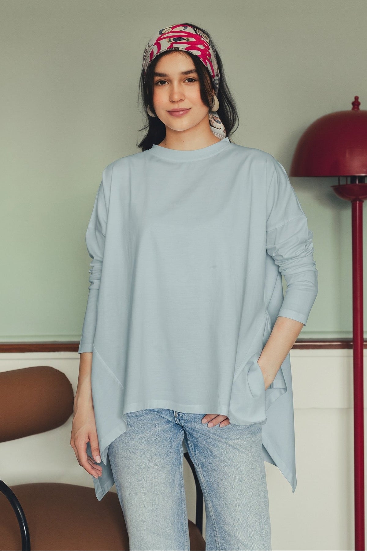 Long Sleeve Cotton T-Shirt