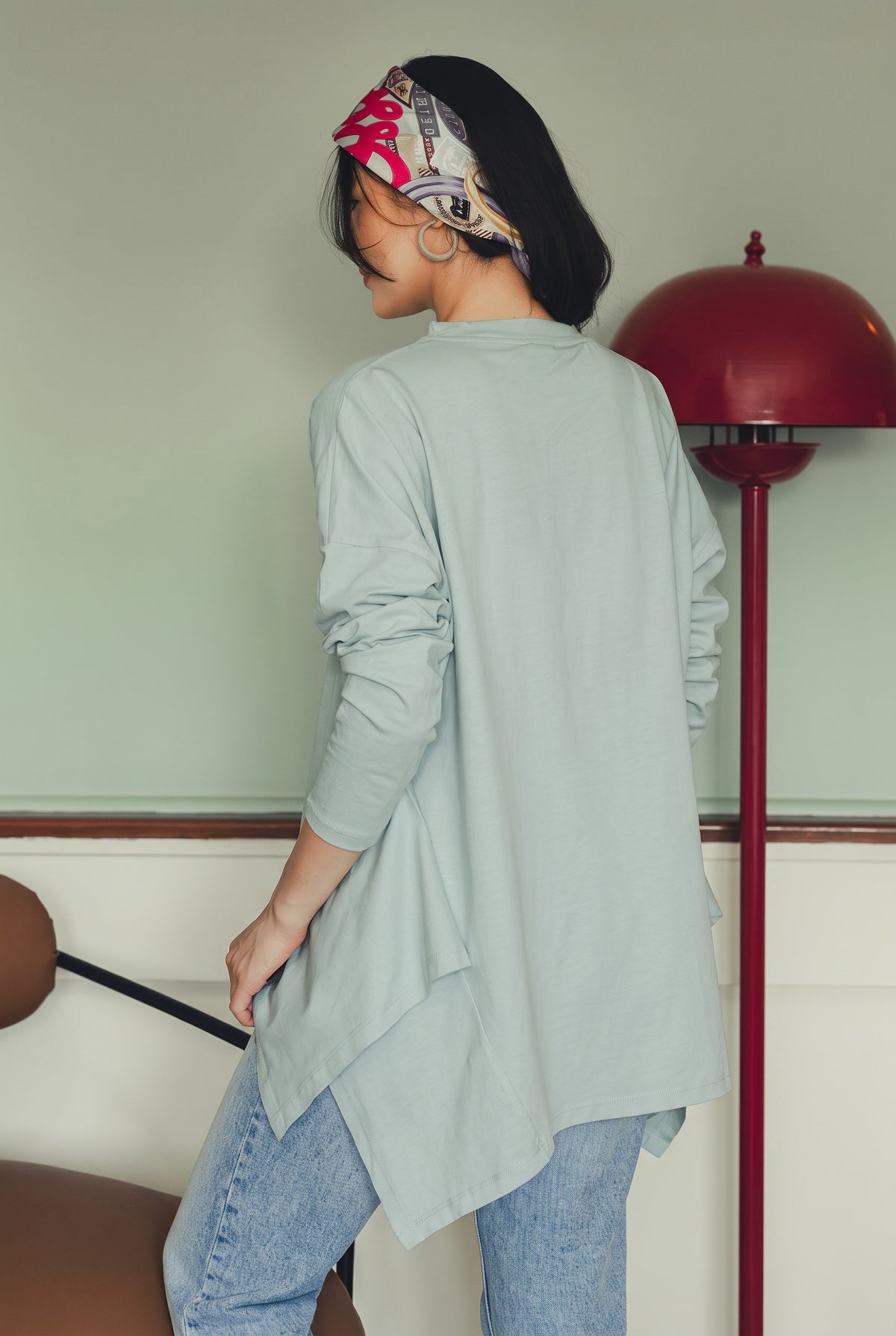 Long Sleeve Cotton T-Shirt