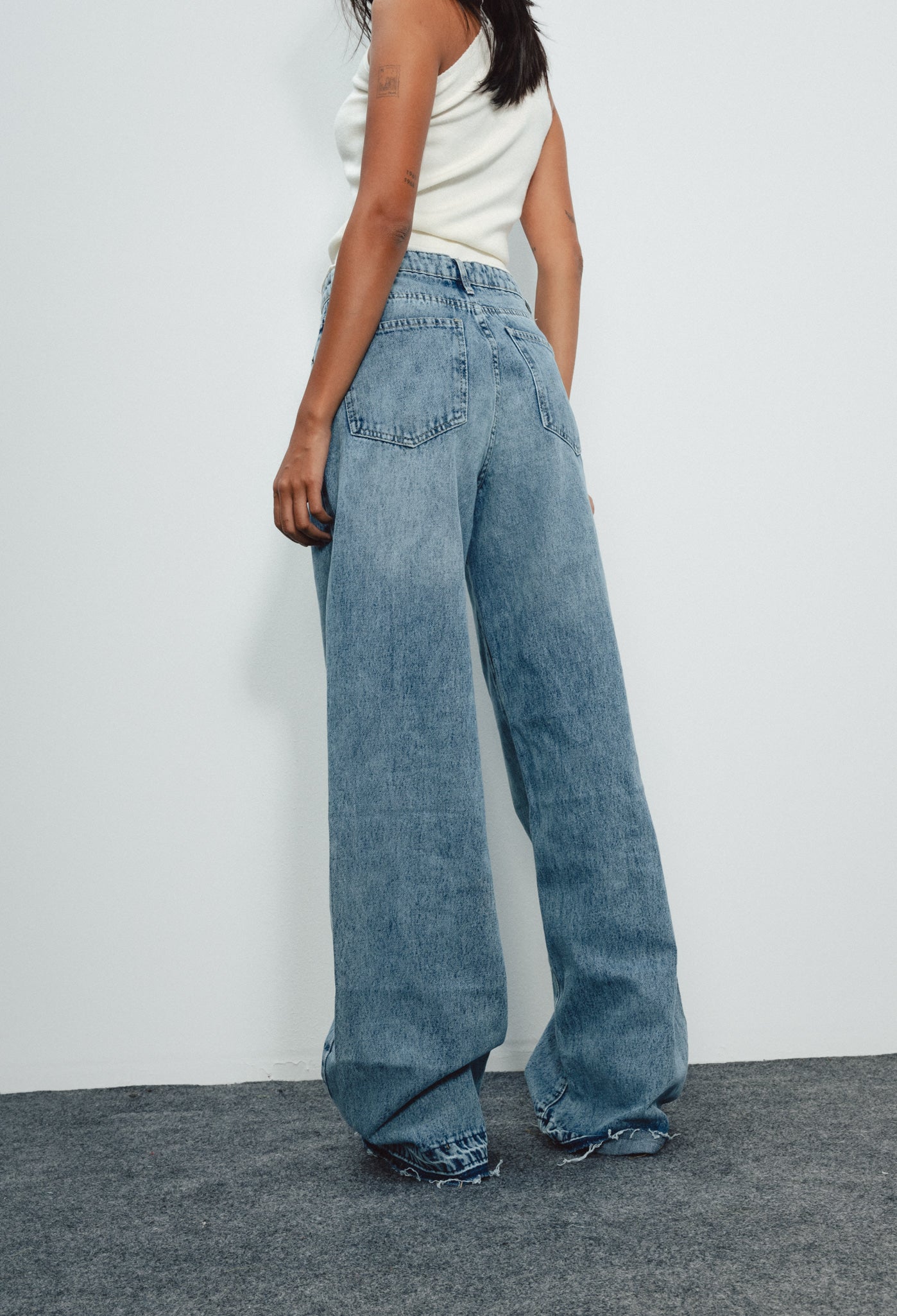 Medium Blue Denim Jeans