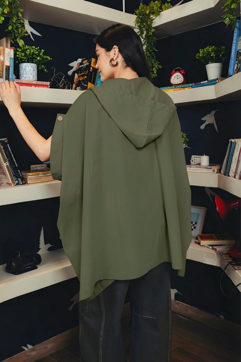 Cape Jacket - Olive