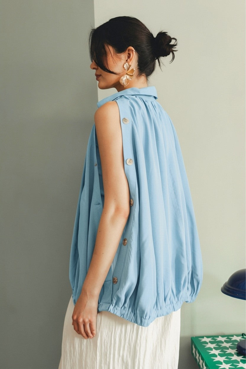 Balloon Cape - Blue