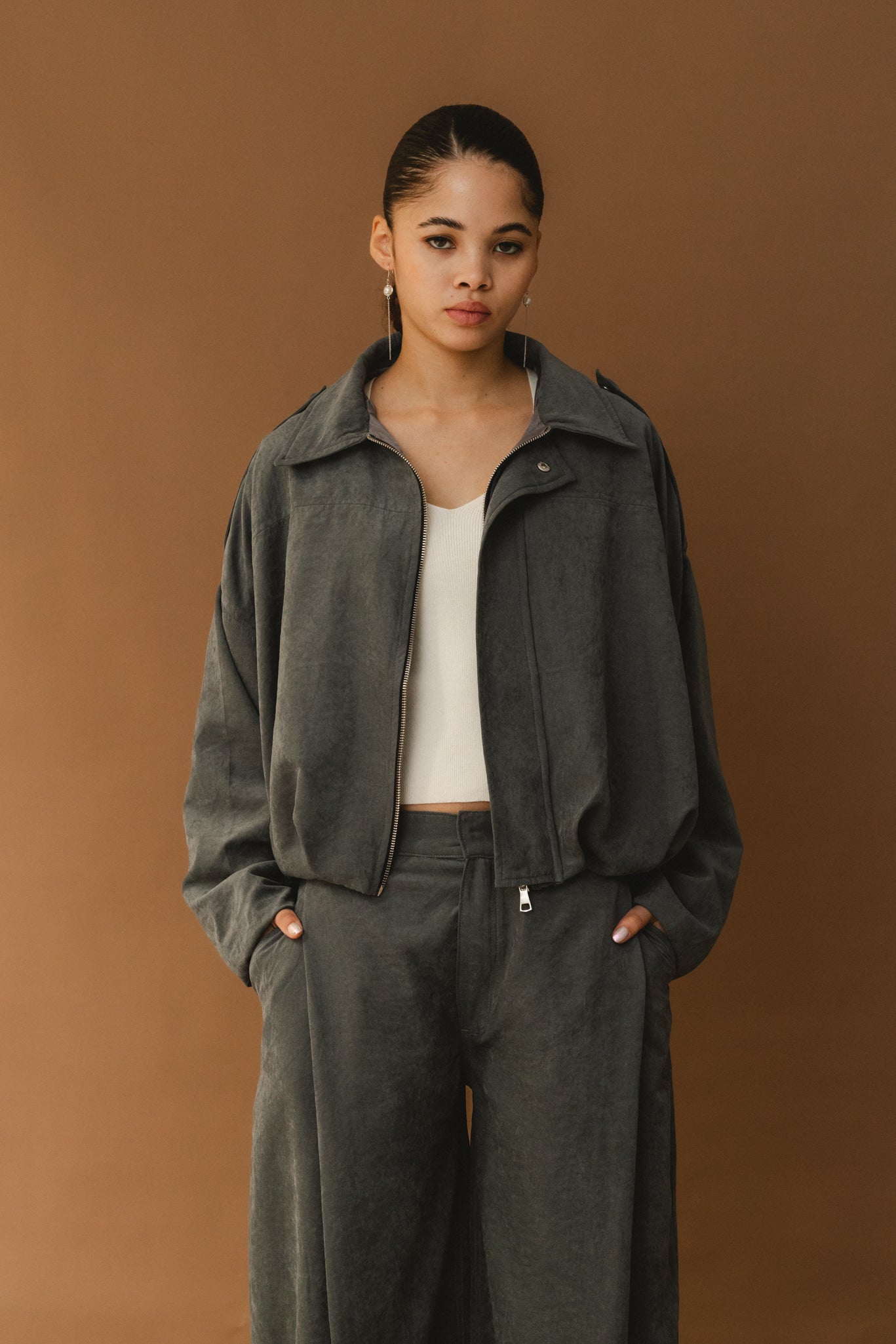 Balloon Jacket - Petrolium