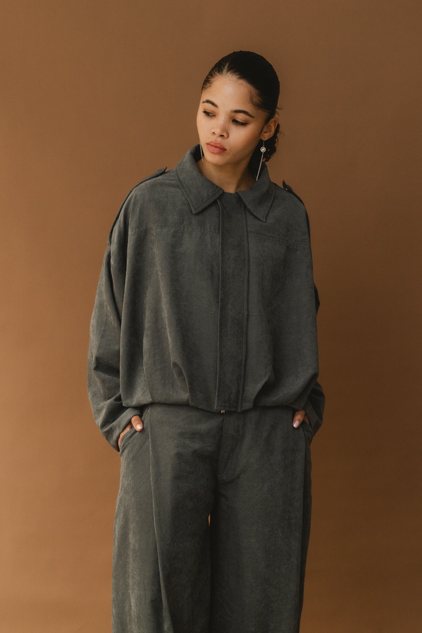 Balloon Jacket - Petrolium