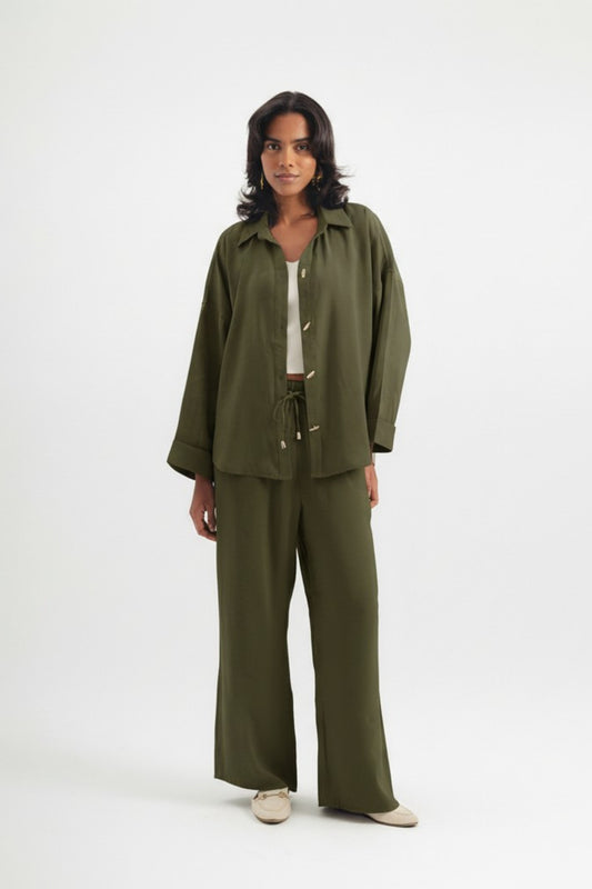 The Buttons Set - Dark Olive