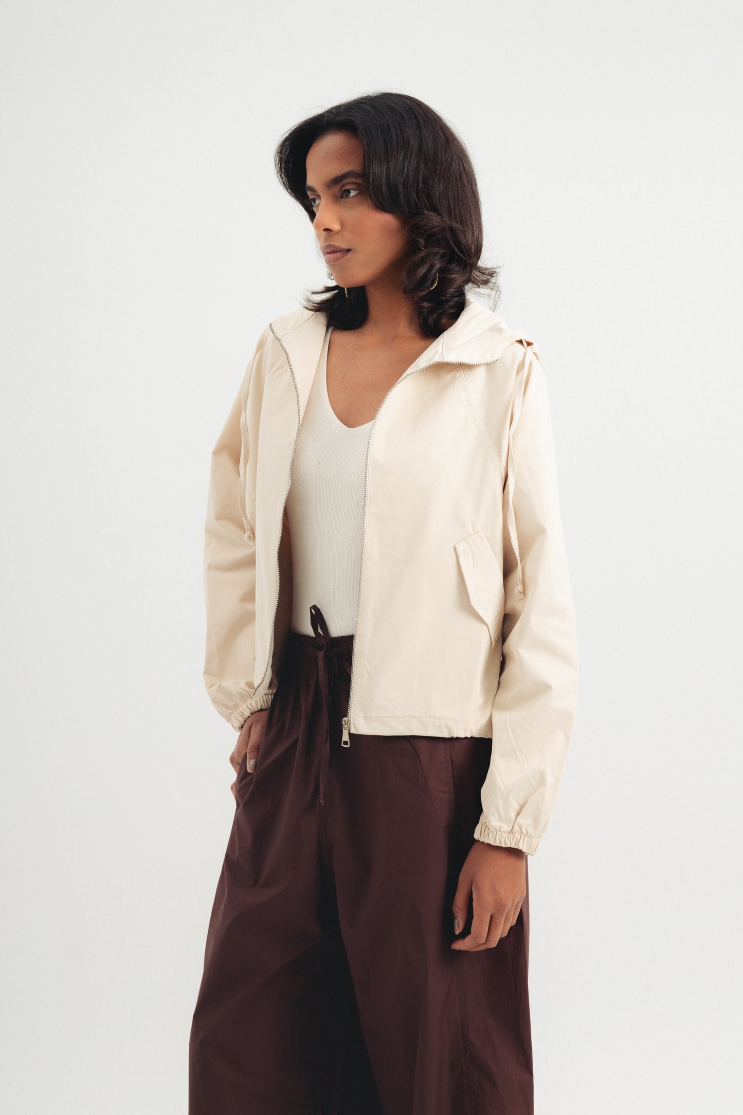 Parachute Bomber - Beige