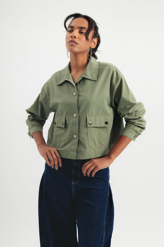 Parachute Jacket - Olive