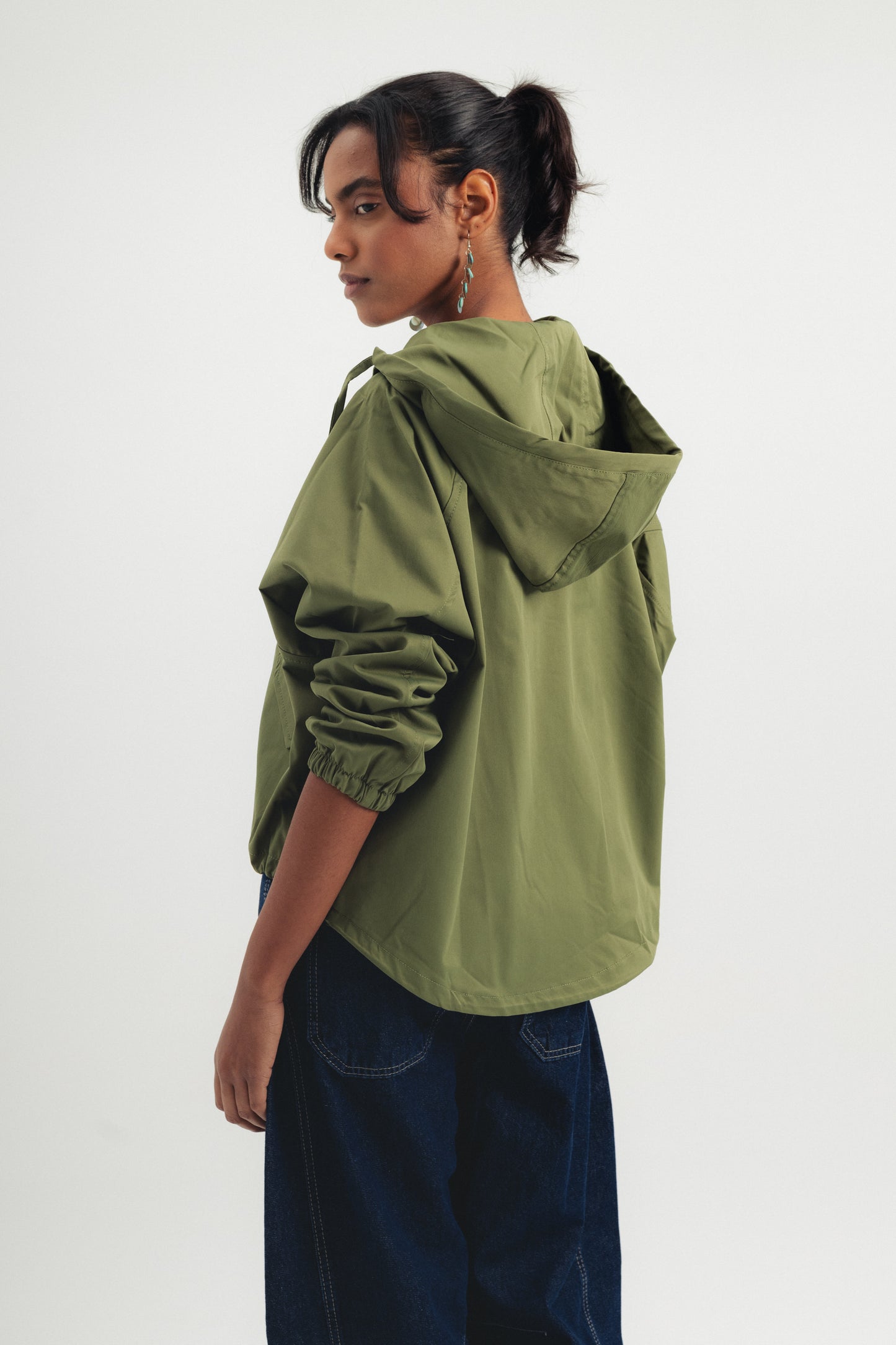 Parachute Bomber - Dark Olive