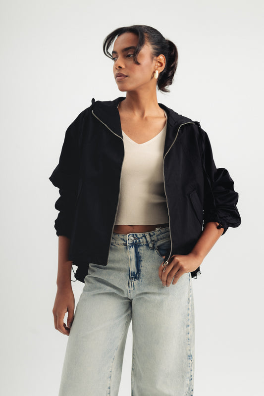 Parachute Bomber - Black