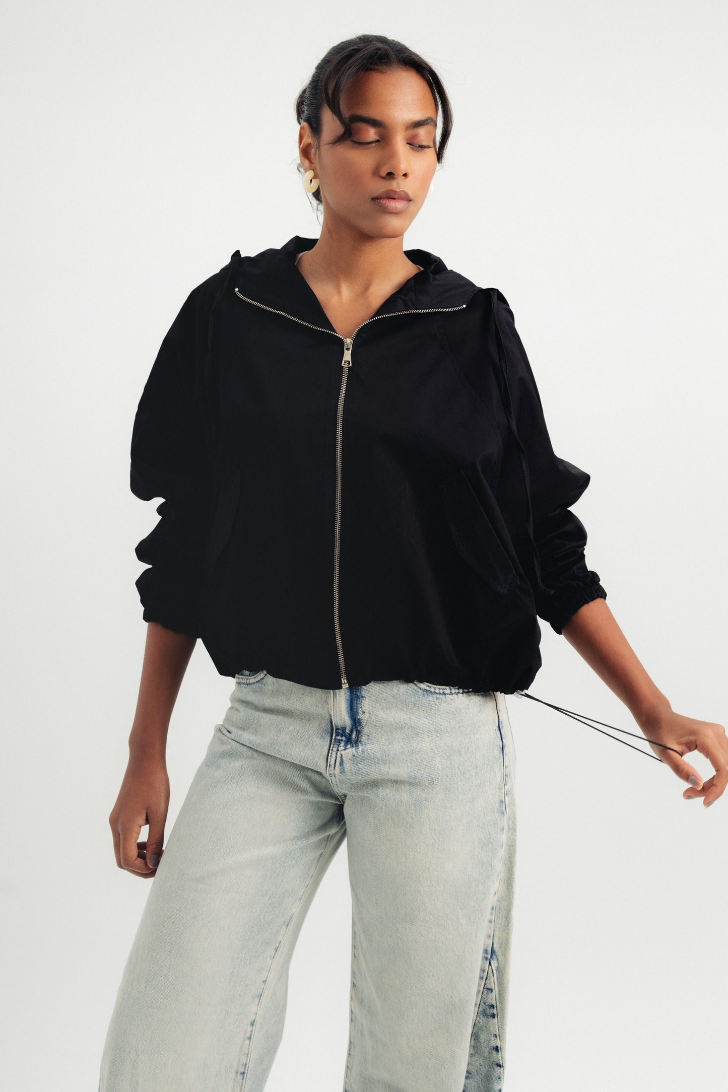 Parachute Bomber - Black