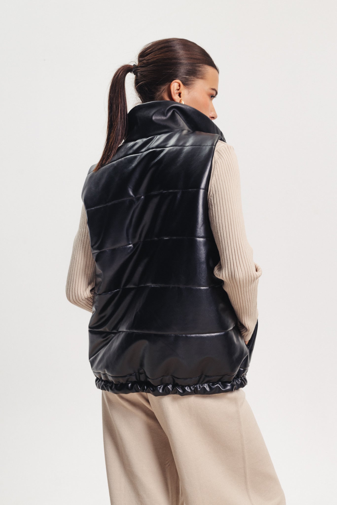 Puffer Vest - Black
