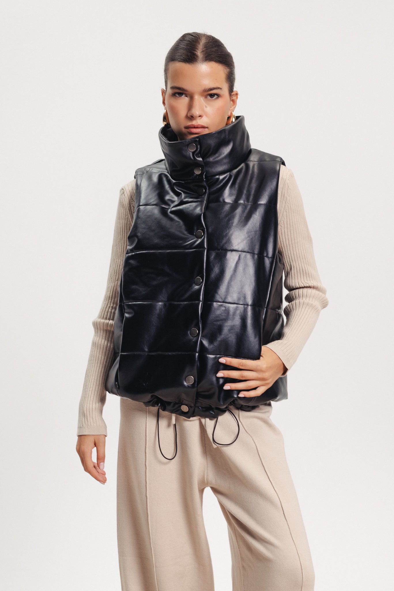Puffer Vest - Black