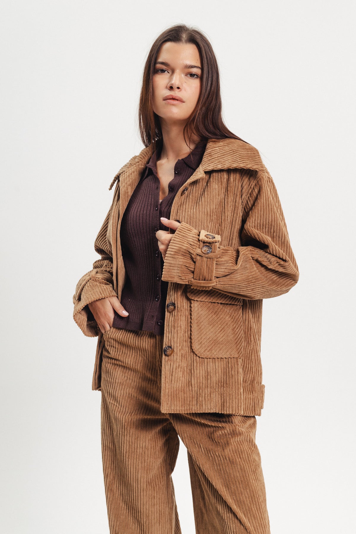 Corduroy Jacket - Honey