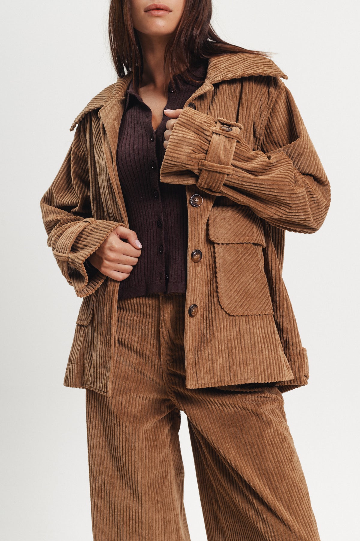 Corduroy Jacket - Honey