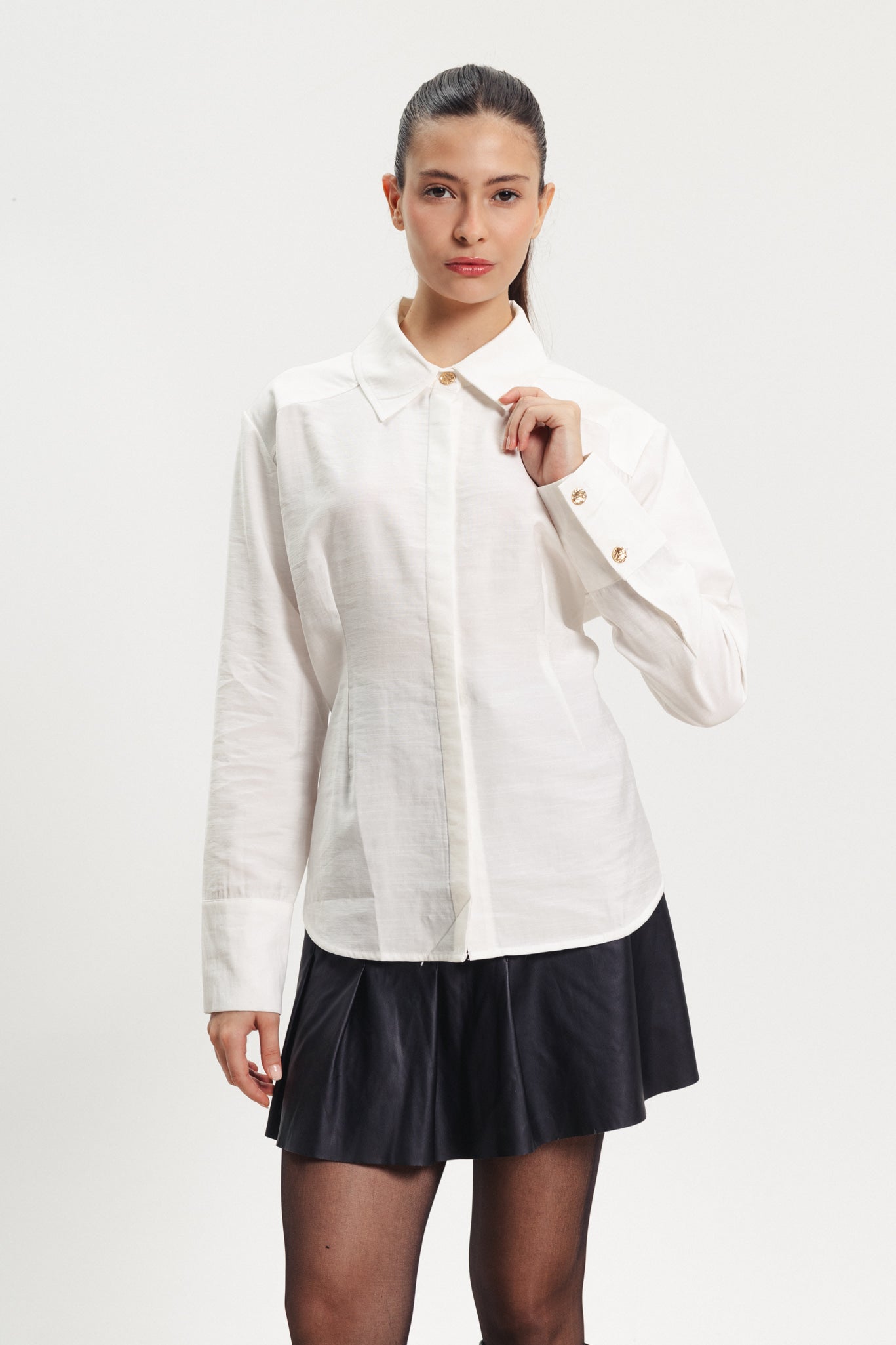 Corset White Shirt