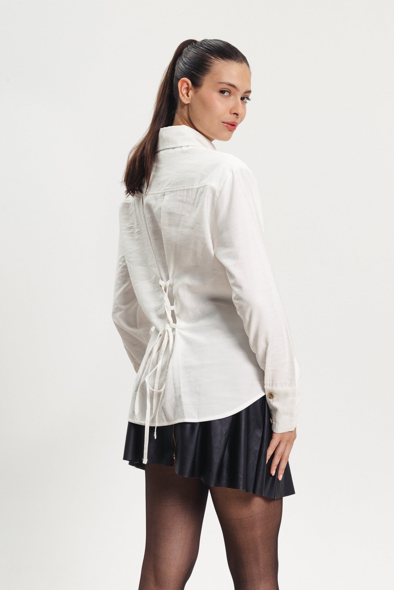 Corset White Shirt