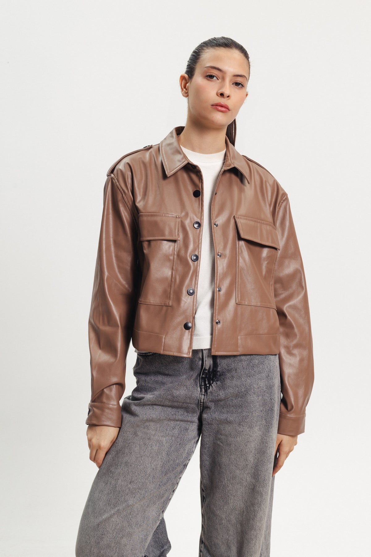 Leather Shirt