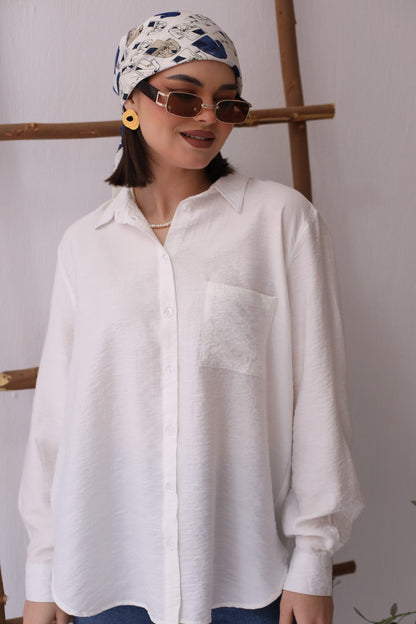 Linen Shirt - White