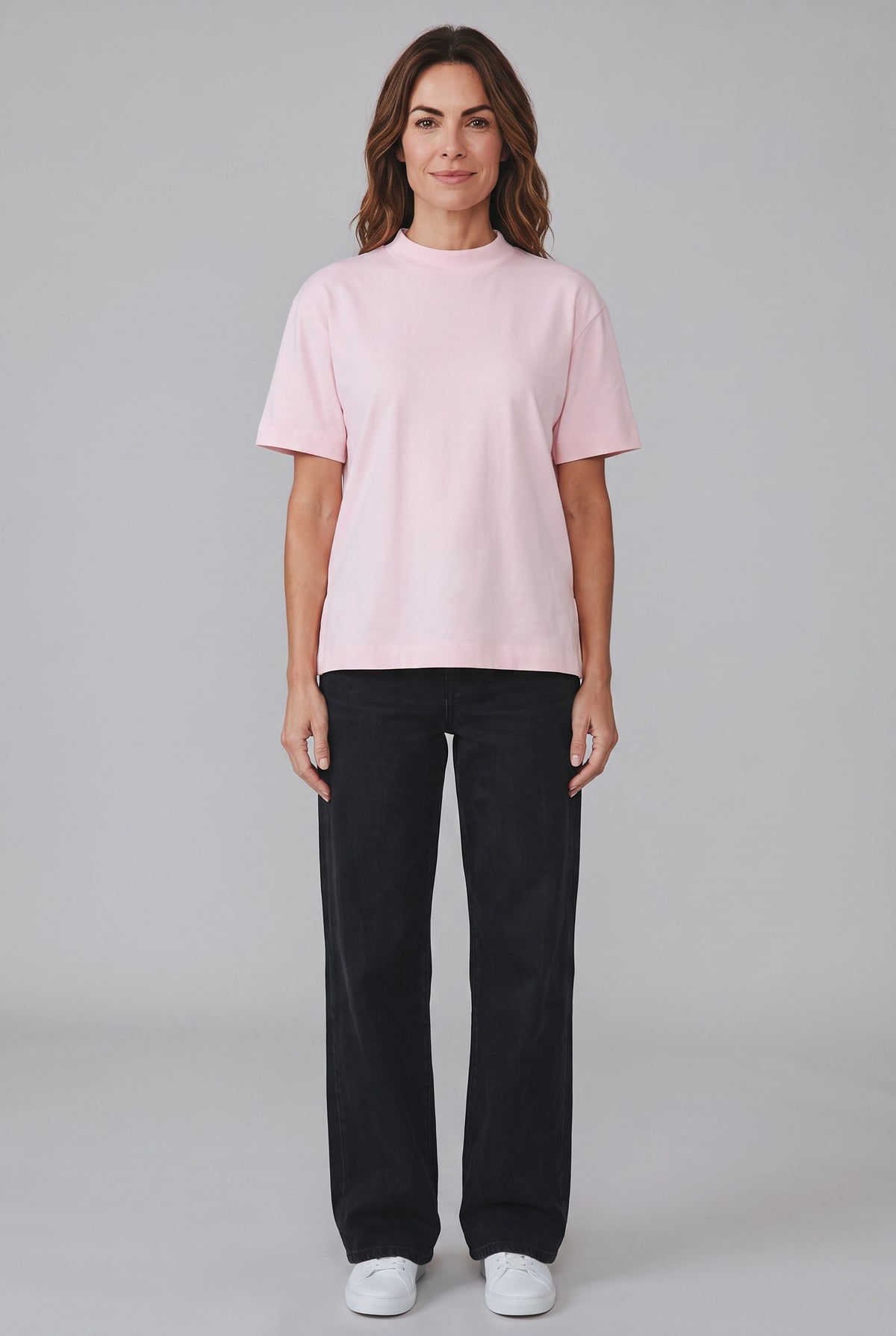 Cinched Basic Cotton T-shirt