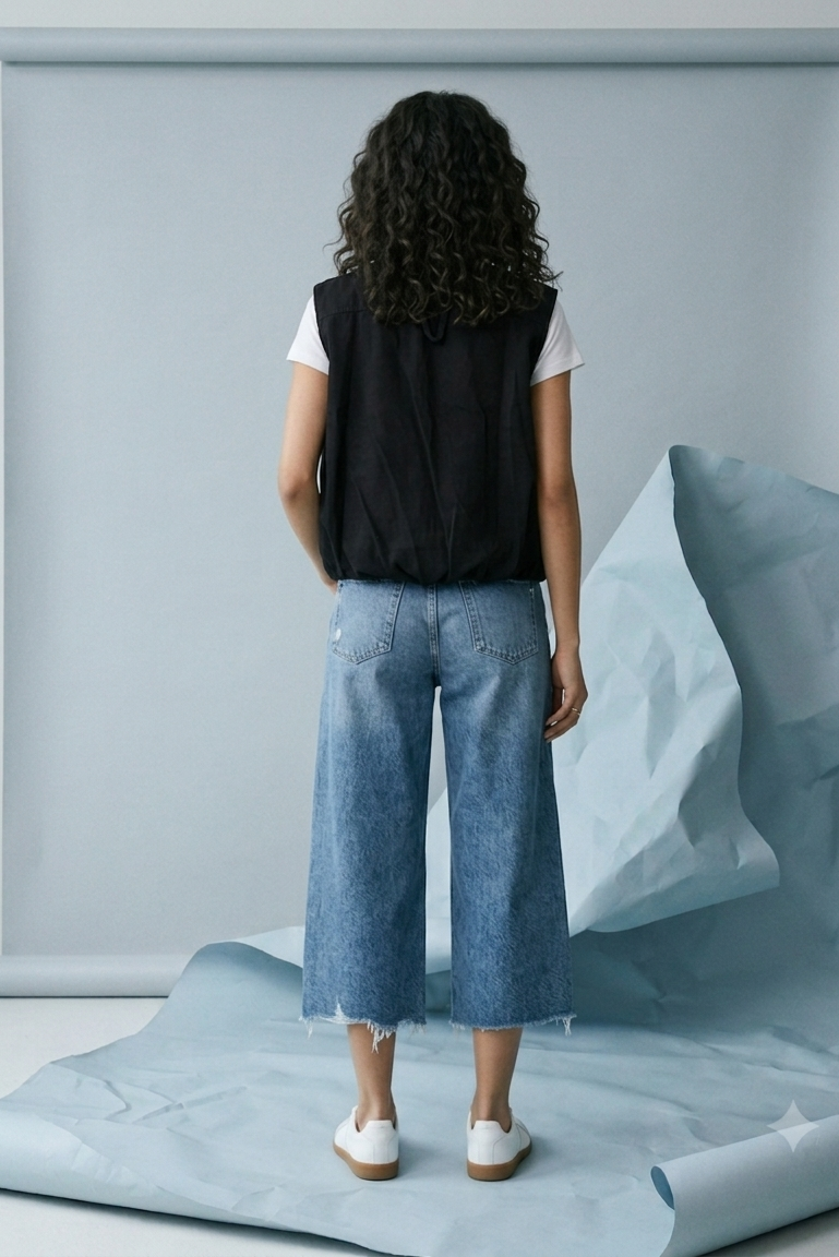 Utility Cargo Vest - Black