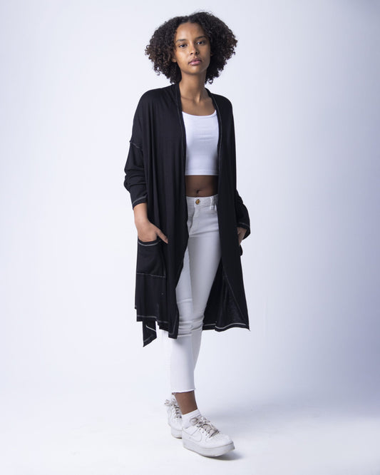 COTTON LOUNGE CARDIGAN