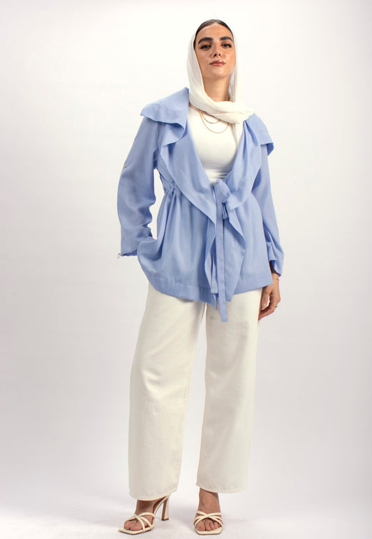 Cape Jacket - Blue