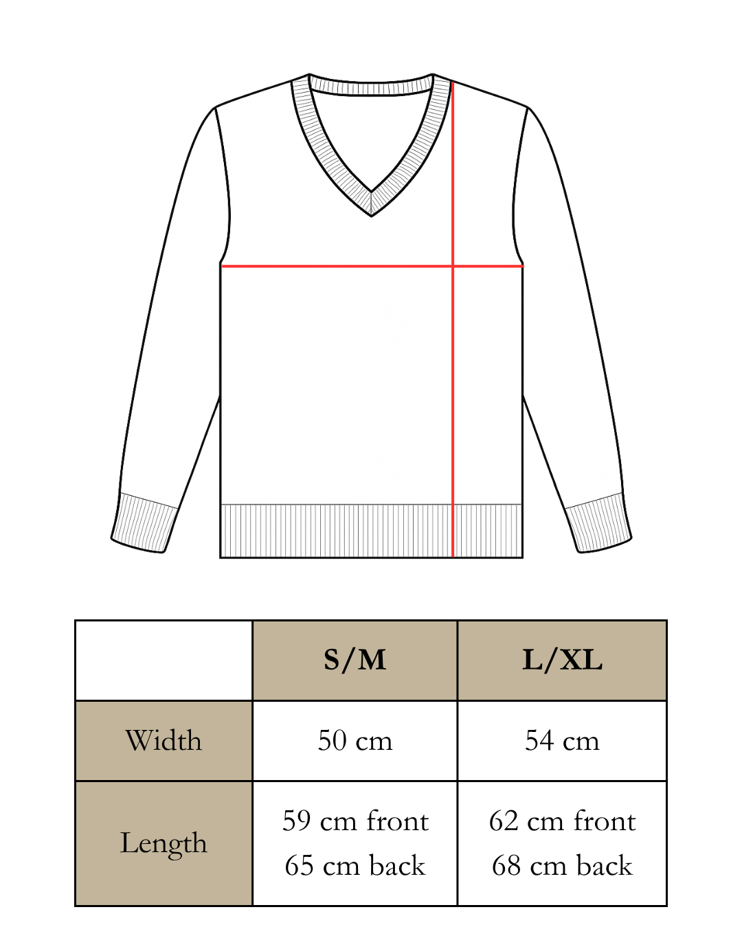 Basic V Neck Sweater TOP (Pants Not Included)- Green