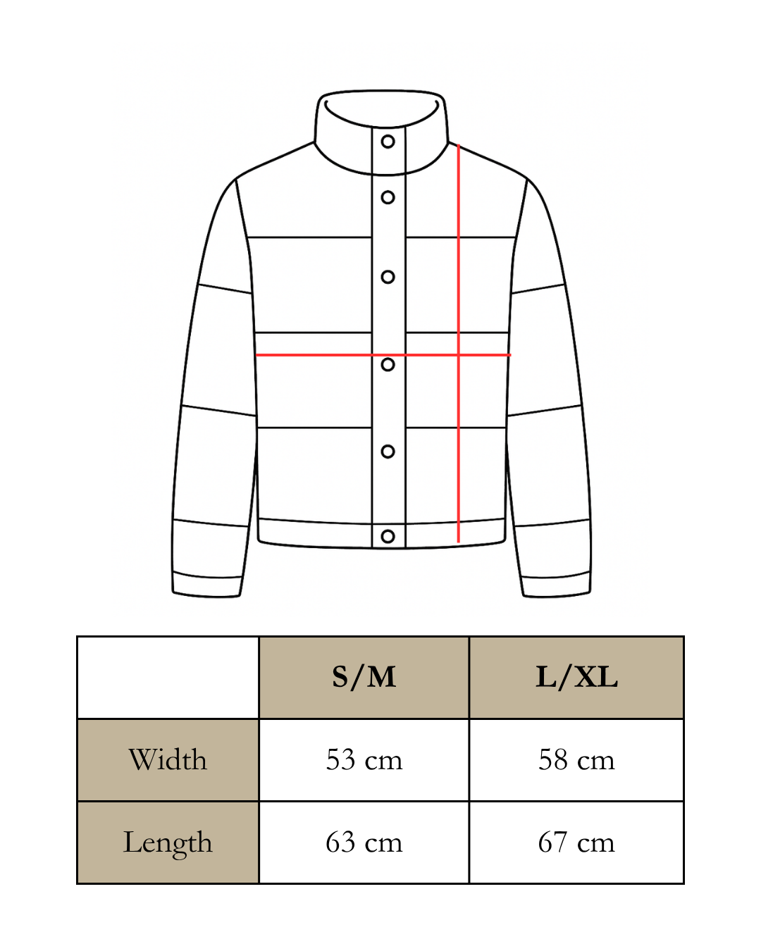 Puffer Leather Jacket - Coffee